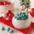 HERSHEY'S KISSES Mint Truffle Dark Chocolate Filled with Mint Truffle Candy Christmas Bag Perspective: top
