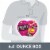 HERSHEY'S Miniatures Assorted Chocolate Valentine Candy Gift Box Perspective: top