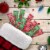 HERSHEY'S Milk Chocolate Santas Christmas Candy Pack Perspective: top