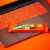 REESE'S Crunchy Peanut Chocolate Peanut Butter and Peanuts King Size Candy Bar Perspective: top