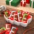 KIT KAT® Milk Chocolate Wafer Snack Size Santas Christmas Candy Bag Perspective: top