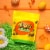 REESE'S Milk Chocolate Peanut Butter Creme Mini Eggs Easter Candy Resealable Bag Perspective: top