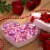 HERSHEY'S Pink Cookies 'n' Creme Hearts Valentine Candy Bag Perspective: top