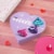 HERSHEY'S KISSES Milk Chocolate Valentine Candy Gift Box Perspective: top