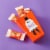 REESE'S White Creme Peanut Butter Snack Size White Ghosts Halloween Candy Bag Perspective: top