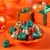 REESE'S Chocolate Peanut Butter Creme Bells Christmas Candy Bag Perspective: top