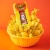 REESE'S Peanut Butter Milk Chocolate Bunny Easter Candy Gift Box Perspective: top