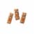 KIT KAT® Miniatures Gingerbread Cookie Gingerbread Flavored Creme Wafer Candy Bars Christmas Bag Perspective: top