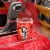 ICE BREAKERS Ice Cubes Fruit Punch Flavored Sugar Free Chewing Gum Bottle Perspective: top