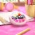 ICE BREAKERS Sparkling Raspberry Lemon Seltzer Flavored Sugar Free Mints Puck Perspective: top