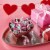 HERSHEY'S HUGS & KISSES Assorted Milk Chocolate and White Creme Candy Valentine's Day Gift Box Perspective: top