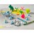 HERSHEY'S KISSES Birthday Cake Flavored Creme with Sprinkles Candy Share Pack Perspective: top