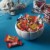 Hershey Miniatures Chocolate and White Creme Assortment Candy Halloween Bulk Variety Bag Perspective: top