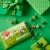 HERSHEY'S KISSES Grinch Milk Chocolate Christmas Candy Bag Perspective: top