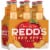 Redd's Hard Apple Peach Beer Fruity Hard Ale Perspective: top