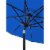 Bond Shade Factory 9 Ft. Aluminum Auto Crank Tahoe Blue Patio Umbrella 59625 Perspective: top