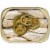 King Oscar® Sardines in Olive Oil with Hot Jalapeno Peppers Perspective: top