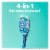 Colgate® 360® Whole Mouth Clean Soft Toothbrush Value Pack Perspective: top