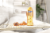 Softsoap Lustrous Glow Amber & Honey Exfoliating Body Wash Perspective: top