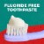 Tom's of Maine Toothpaste for Kids Fluoride-Free Natural Silly Strawberry Perspective: top