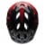 Bell Cadence Youth Bike Helmet - Black/Red Lineage Perspective: top