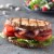 Kentucky Legend® Quarter Sliced Boneless Brown Sugar Smoked Ham Perspective: top