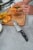 Zwilling TWIN Signature Hollow Edge Santoku Knife Perspective: top