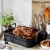 ZWILLING Motion Hard Anodized 16 x 14-inch Aluminum Nonstick Roaster Pan w/ Rack & Tools Perspective: top
