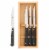 ZWILLING Porterhouse 4-pc Steak Knife Set in Beechwood Box Perspective: top