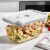ZWILLING Fresh & Save Glass Airtight Food Storage Container, Meal Prep Container - Large Perspective: top