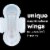 U by Kotex Clean & Secure Ultra Thin Pads with Wings, Regular Absorbency Perspective: top