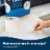 Cottonelle Ultra Clean Toilet Paper Strong Toilet Tissue Mega Rolls Perspective: top