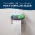 Cottonelle Ultra Comfort Toilet Paper Mega Roll Perspective: top