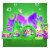 Gain® Flings! with Oxi Boost™ & Febreze™ Freshness Moonlight Breeze™ Laundry Detergent Pods Perspective: top