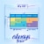 Always® Infinity Size 1 FlexFoam Regular Unscented Pads With Wings Perspective: top