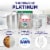 Cascade Platinum ActionPacs + Oxi Fresh Scent Dishwasher Detergent Pods Perspective: top