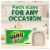 Bounty Paper Napkins Perspective: top
