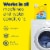 Tide Simply Clean & Fresh Liquid Laundry Detergent, Refreshing Breeze, 89 loads, 128 fl oz Perspective: top