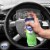 Microban Fresh Scent 24 Hour Disinfectant Sanitizing Spray Perspective: top