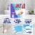 Mr. Clean Febreze Lavender Scent Magic Eraser Bath Cleaning Pads with Durafoam Perspective: top
