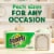 Bounty Seasonal Prints Paper Napkins Perspective: top
