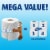 Charmin Ultra Soft Bathroom Tissue Perspective: top