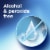 Crest Clean Mint 3DWhite Brilliance Alcohol Free Whitening Mouthwash Perspective: top