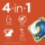Tide Pods Ultra Oxi Original Scent Laundry Detergent Pods Perspective: top