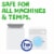 Gain Original Fireworks In-Wash Scent Booster Beads Perspective: top