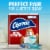 Charmin Flushable Wipes Perspective: top