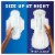 Always® Leak-Free Comfort Super Long Maxi Pads Perspective: top