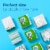 Puffs Plus Lotion Cube Facial Tissues Perspective: top