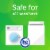 Gain HE Compatible Island Fresh Scent Powder Laundry Detergent Perspective: top