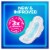 Always® Ultra Thin Size 3 Extra Long Unscented Super Pads with Flexi-Wings™ Perspective: top